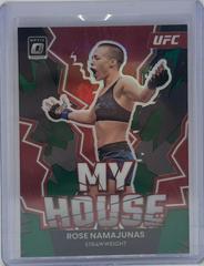 Rose Namajunas [Green] #13 Ufc Cards 2023 Panini Donruss Optic UFC My House Prices