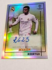 Rodrygo #BCA-ROD Soccer Cards 2020 Topps Merlin Chrome UEFA Champions League Autographs Prices