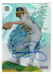 Dennis Eckersley [Autograph Disco Diffractor] Baseball Cards 2014 Topps High Tek Prices