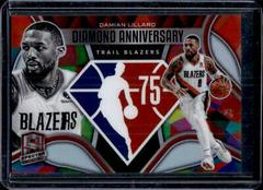 Damian Lillard #26 Basketball Cards 2021 Panini Spectra Diamond Anniversary Prices