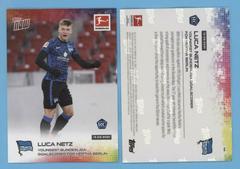 Luca Netz #125 Soccer Cards 2020 Topps Now Bundesliga Prices