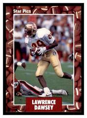 Lawrence Dawsey Football Cards 1991 Star Pics Prices
