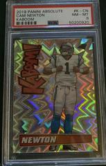 Cam Newton Football Cards 2019 Panini Absolute Kaboom Prices