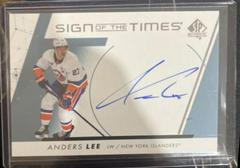 Anders Lee #SOTT-LE Hockey Cards 2022 SP Authentic Sign of the Times Prices