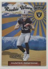 Hunter Renfrow Football Cards 2019 Panini Playoff Rookie Wave Prices