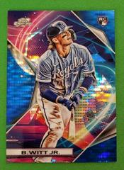 Bobby Witt Jr. [Blue Moon] #162 Baseball Cards 2022 Topps Cosmic Chrome Prices