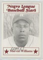 Marvin Williams #87 Baseball Cards 1986 Fritsch Negro League Baseball Stars Prices