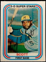 George Scott #21 Baseball Cards 1976 Kellogg's Prices