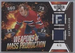 Guy Lafleur [Pewter] Hockey Cards 2021 Leaf Lumber Weapons of Mass Production Prices
