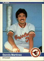 Dennis Martinez Baseball Cards 1984 Fleer Prices