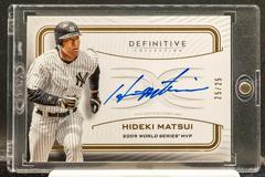 Hideki Matsui #LAC-HM Baseball Cards 2023 Topps Definitive Legendary Autograph Collection Prices