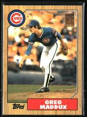 Greg Maddux [1987 Reprint] #T123 Baseball Cards 2001 Topps Traded Prices