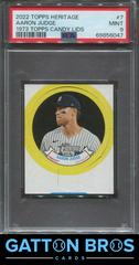 Aaron Judge Baseball Cards 2022 Topps Heritage 1973 Candy Lids Prices