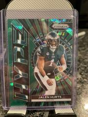 Jalen Hurts [Green Ice] #H-3 Football Cards 2023 Panini Prizm Hype Prices