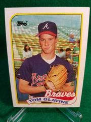 Tom Glavine #157 Baseball Cards 1989 Topps Prices
