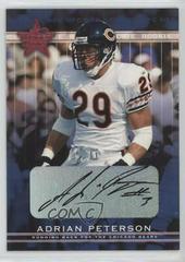 Adrian Peterson [Autograph] #101 Football Cards 2002 Leaf Rookies & Stars Prices