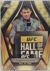 Forrest Griffin [Superfractor] #EMB-9 Ufc Cards 2024 Topps Chrome UFC Embedded Prices