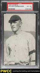 William Wambsganss Baseball Cards 1925 Exhibits Prices