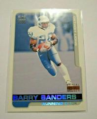 Barry Sanders #85 Football Cards 2000 Pacific Paramount Prices