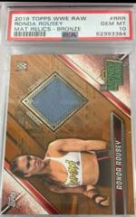 Ronda Rousey [Bronze] #DMR-RRR Wrestling Cards 2019 Topps WWE RAW Mat Relics Prices