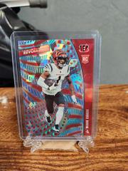 Ja'Marr Chase [Cubic] #REV-15 Football Cards 2021 Panini Chronicles Revolution Prices