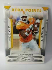 Arian Foster [Xtra Points Gold] #107 Football Cards 2009 Playoff Prestige Prices