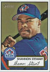 Shannon Stewart [Black Back] #176 Baseball Cards 2001 Topps Heritage Prices