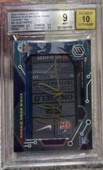 Alec Pierce [Patch Laundry Tag] #RNS-AP Football Cards 2022 Panini Elements Rookie Neon Signs Autographs Prices