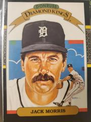 Jack Morris [Diamond Kings] #13 Baseball Cards 1987 Leaf Prices