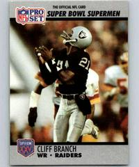 Cliff Branch Football Cards 1990 Pro Set Super Bowl 160 Prices