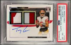 Trey Lance [Helmet, Patch Autograph Nameplate] #104 Football Cards 2021 Panini Impeccable Prices