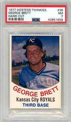 George Brett #36 Baseball Cards 1977 Hostess Twinkies Hand Cut Prices