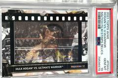 Hulk Hogan vs. Ultimate Warrior #FS-HU Wrestling Cards 2021 Topps WWE Match Film Strips Relics Prices