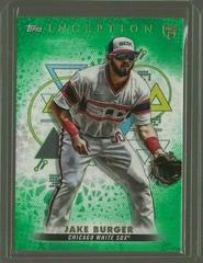 Jake Burger [Green] #4 Baseball Cards 2022 Topps Inception Prices