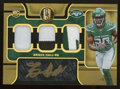 Breece Hall [Jersey Autograph Triple Prime] #277 Football Cards 2022 Panini Gold Standard Prices