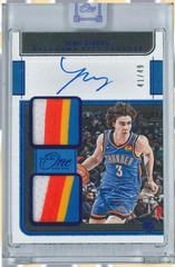 Josh Giddey [Blue] #RD-JGD Basketball Cards 2021 Panini One and One Rookie Dual Jersey Autographs Prices