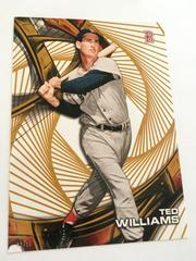 Ted Williams [5X7 Gold] #HT-TW Baseball Cards 2016 Topps High Tek Prices