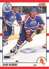 Jari Kurri Hockey Cards 1990 Score Canadian Prices