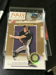 Randy Johnson #86 Baseball Cards 2001 Fleer Authority Prices