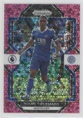 Youri Tielemans [Breakaway Pink] Soccer Cards 2022 Panini Prizm Premier League Prices