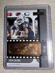Josh Jacobs [Bronze] #SS-JJA Football Cards 2021 Panini Chronicles Signature Series Prices