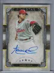 Aaron Nola Baseball Cards 2018 Topps Five Star Autographs Prices