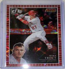 Mike Trout [Red] #AA3 Baseball Cards 2019 Panini Donruss Action All Stars Prices