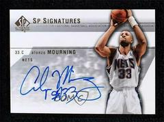 Alonzo Mourning #ZO-A Basketball Cards 2003 SP Authentic Signatures Prices