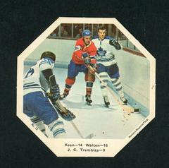 Keon, Walton [Tremblay] Hockey Cards 1967 York Action Octagons Prices