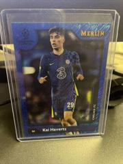 Kai Havertz [Blue Shimmer] Soccer Cards 2021 Topps Merlin Chrome UEFA Prices