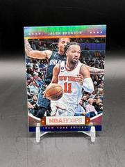 Jalen Brunson #4 Basketball Cards 2023 Panini Hoops Throwback Prices