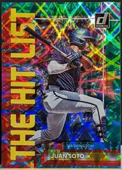 Juan Soto [Green] #THL-2 Baseball Cards 2022 Panini Donruss The Hit List Prices