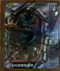 Roy Rogers Jr. Refractor #19 Basketball Cards 1996 Finest Prices