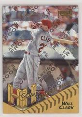 Will Clark [Artist's Proof] #170 Baseball Cards 1996 Pinnacle Starburst Prices